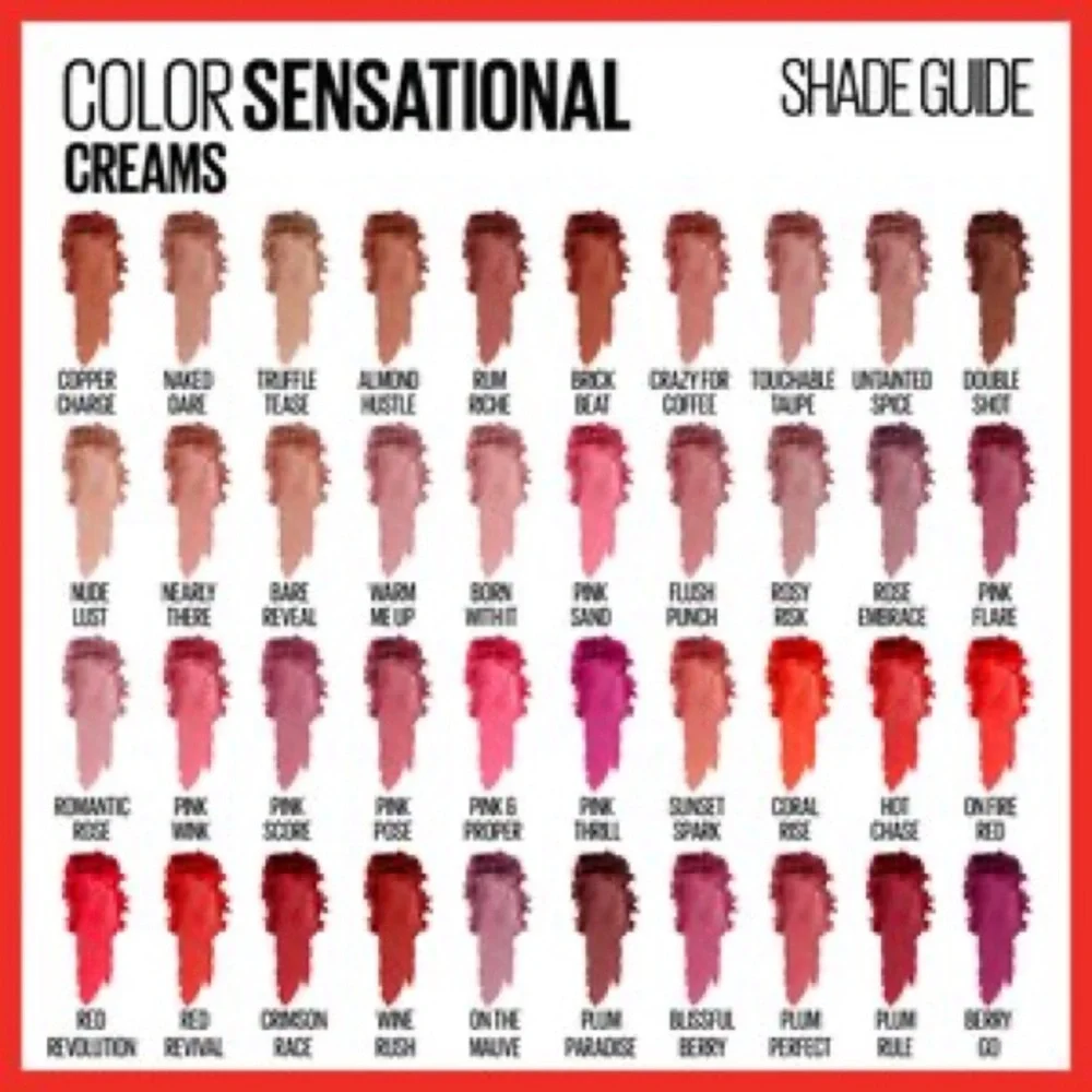 Maybelline Color Sensational Lipstick, 133 Almond Hustle - New